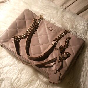 Kate Spade quilted leather shoulder bag